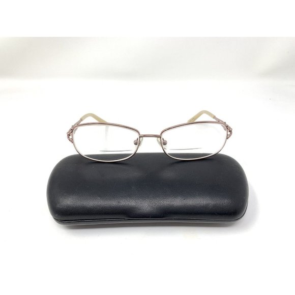 Lady M Collection Eyeglass Frames  Alexa Pink 53 [] 16 130 Rhinestones - Picture 3 of 11